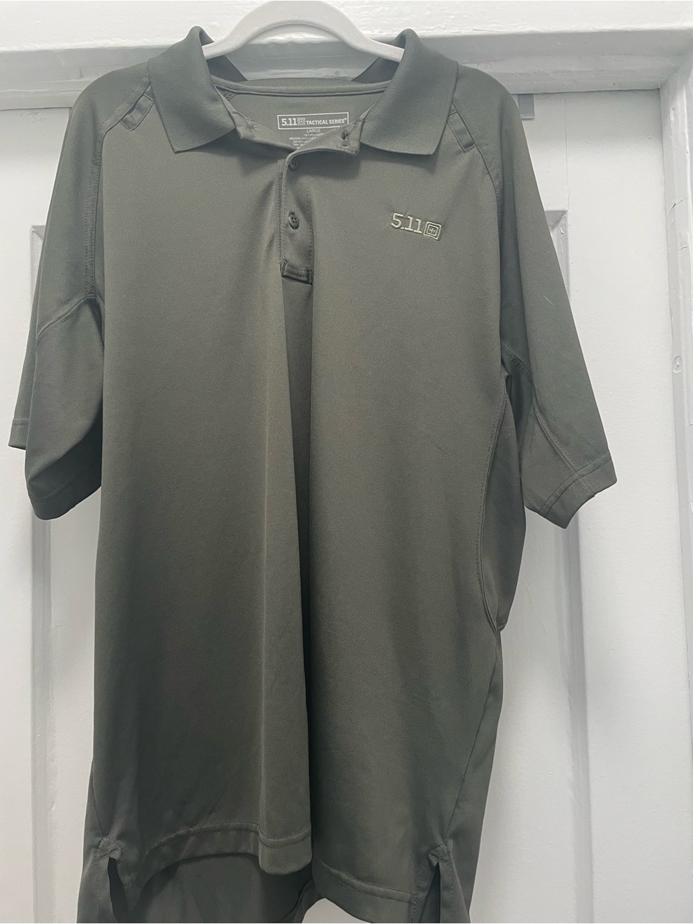 5.11 Tactical Tactical Mens Olive Green Polo Shirt
